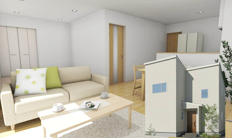 北上市川岸モデルハウス