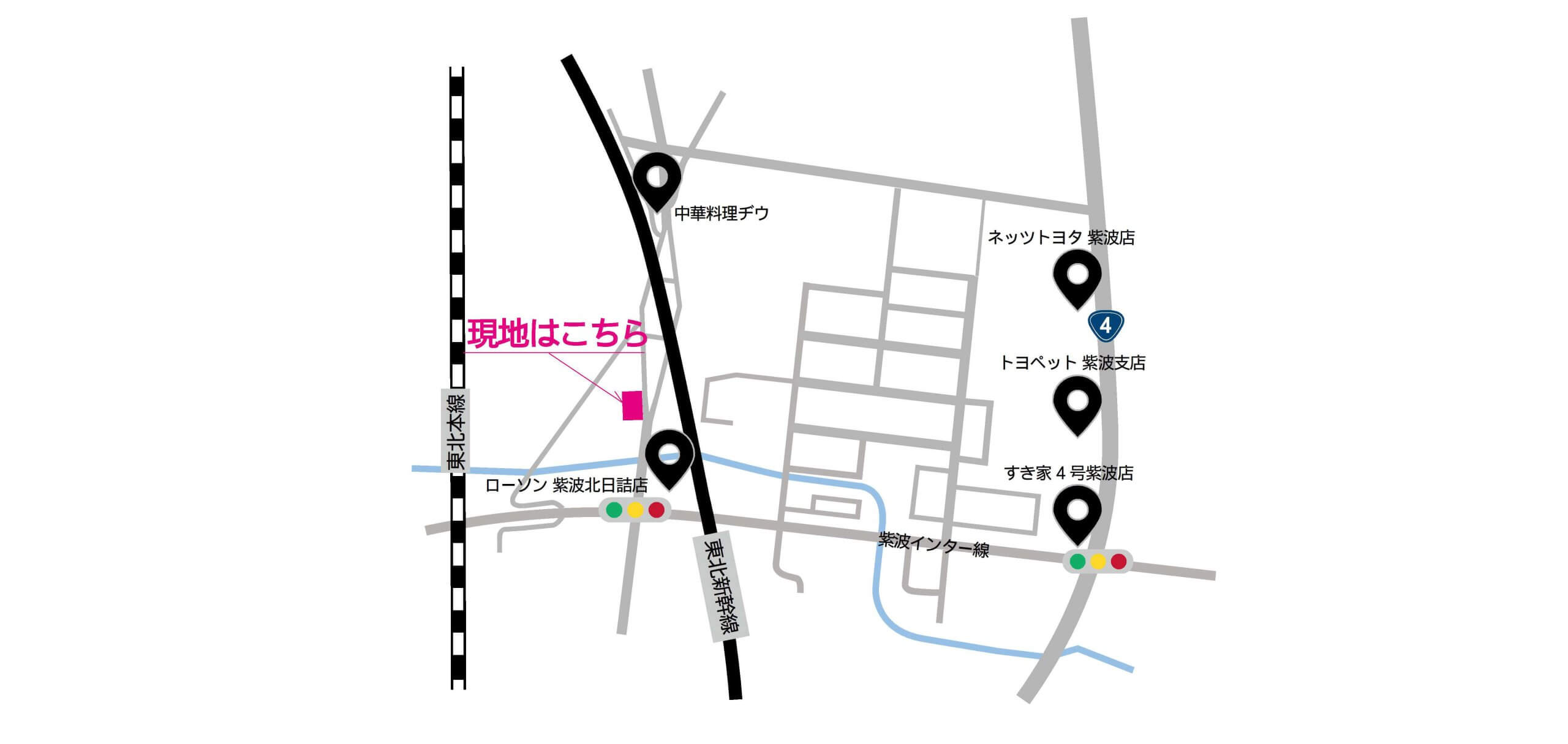 【案内図】桜町高木まちなか展示場